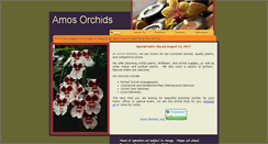 Desktop Screenshot of amosorchids.com